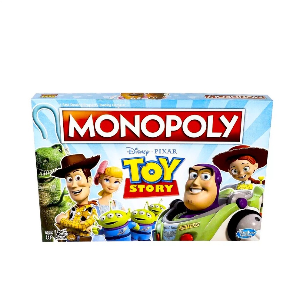 Disney Monopoly Toy Story 4 Buzz Light Board Game